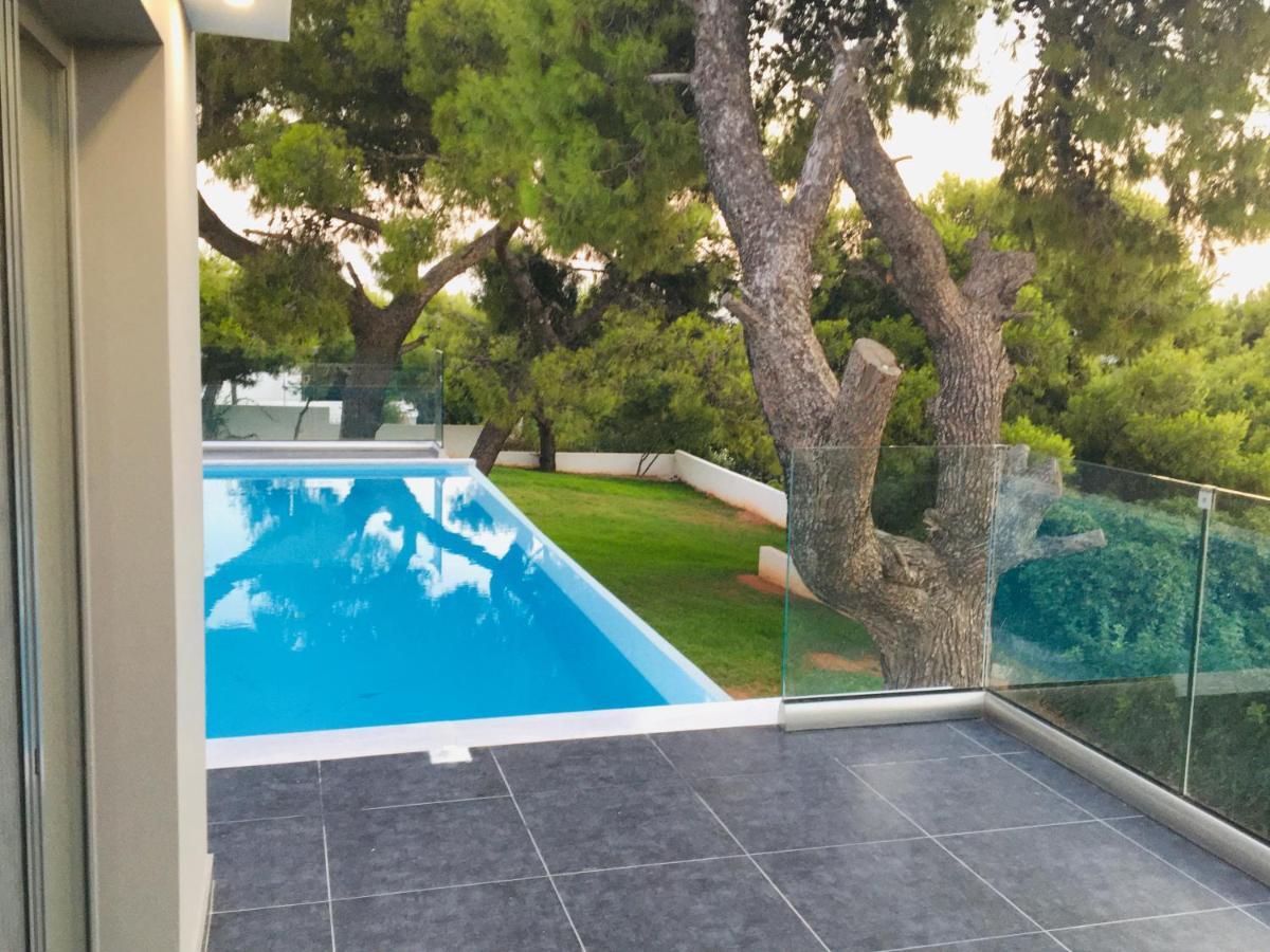 Villa Tranquility Lagonisi Exterior photo