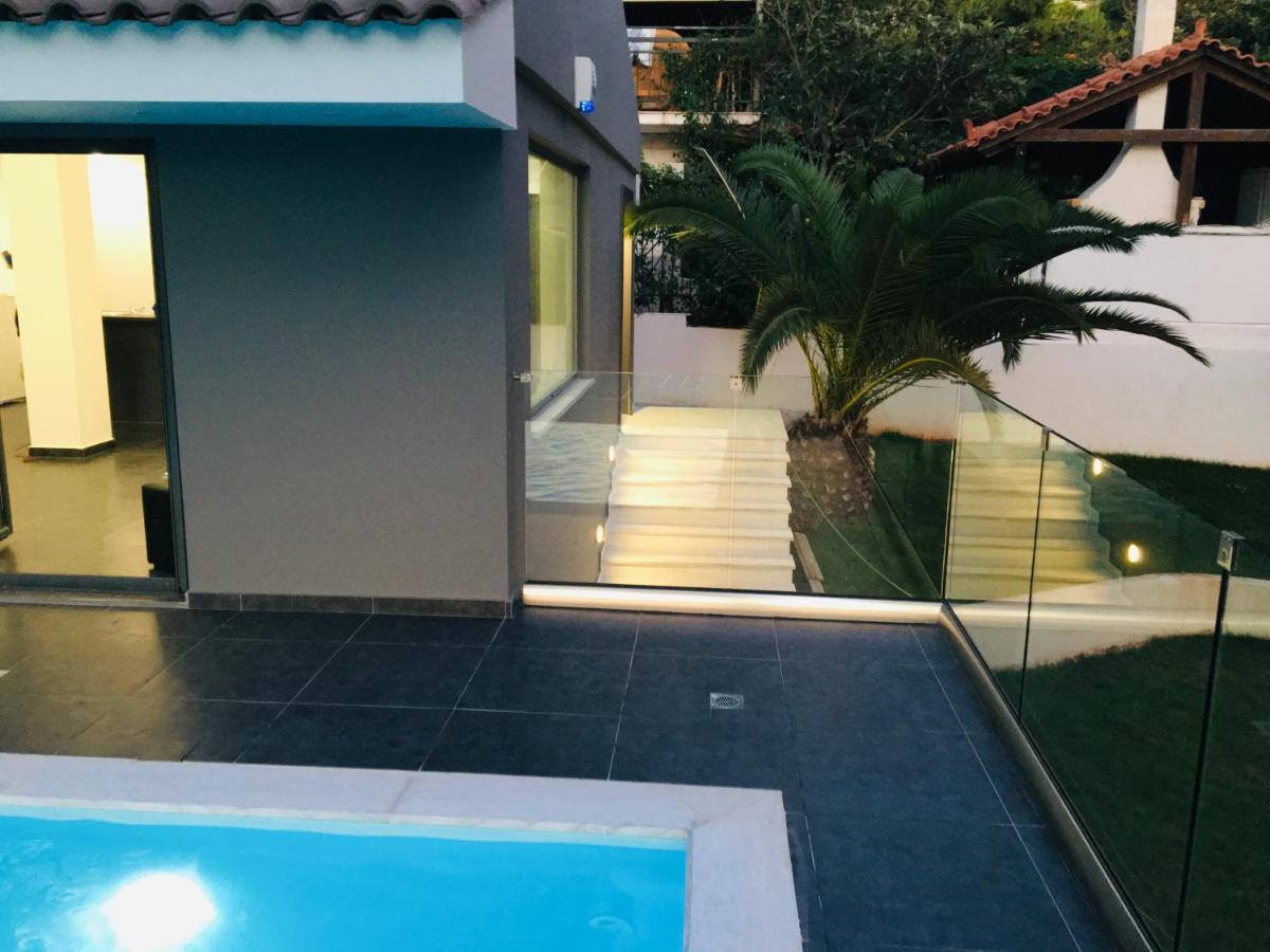 Villa Tranquility Lagonisi Exterior photo